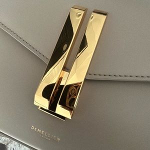 New (worn twice) luxury real leather Demillier bag originally $299